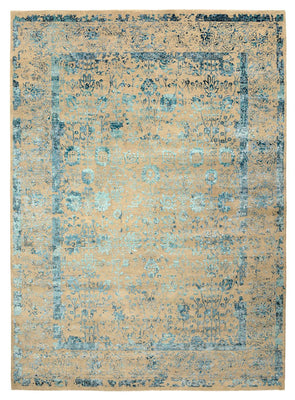 Designerski dywan - 339 x 246 cm - jasny beż