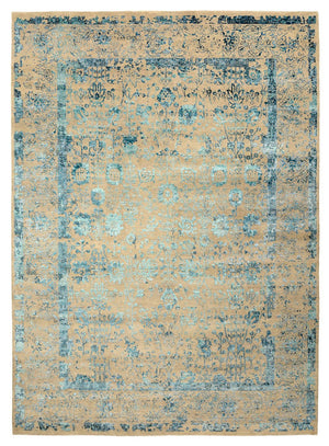 Designerski dywan - 339 x 246 cm - jasny beż