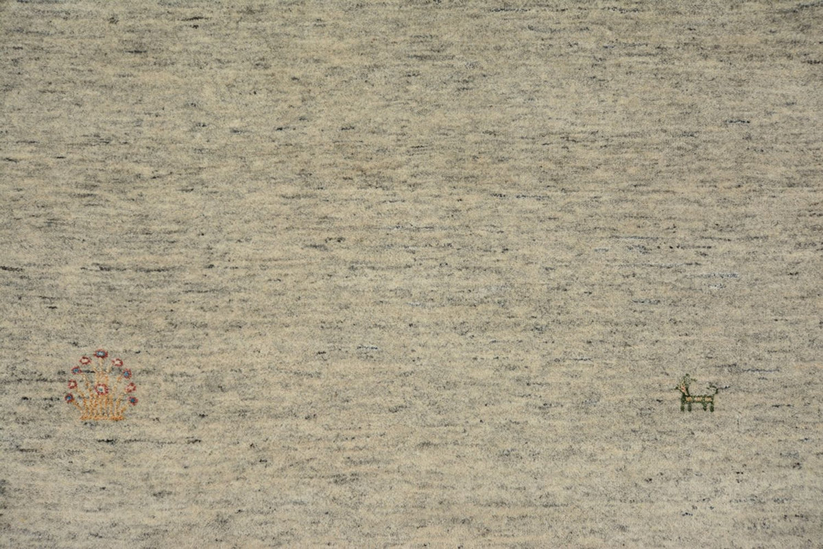 Biegacz Dywan Gabbeh - Loribaft Indus - 296 x 84 cm - camel