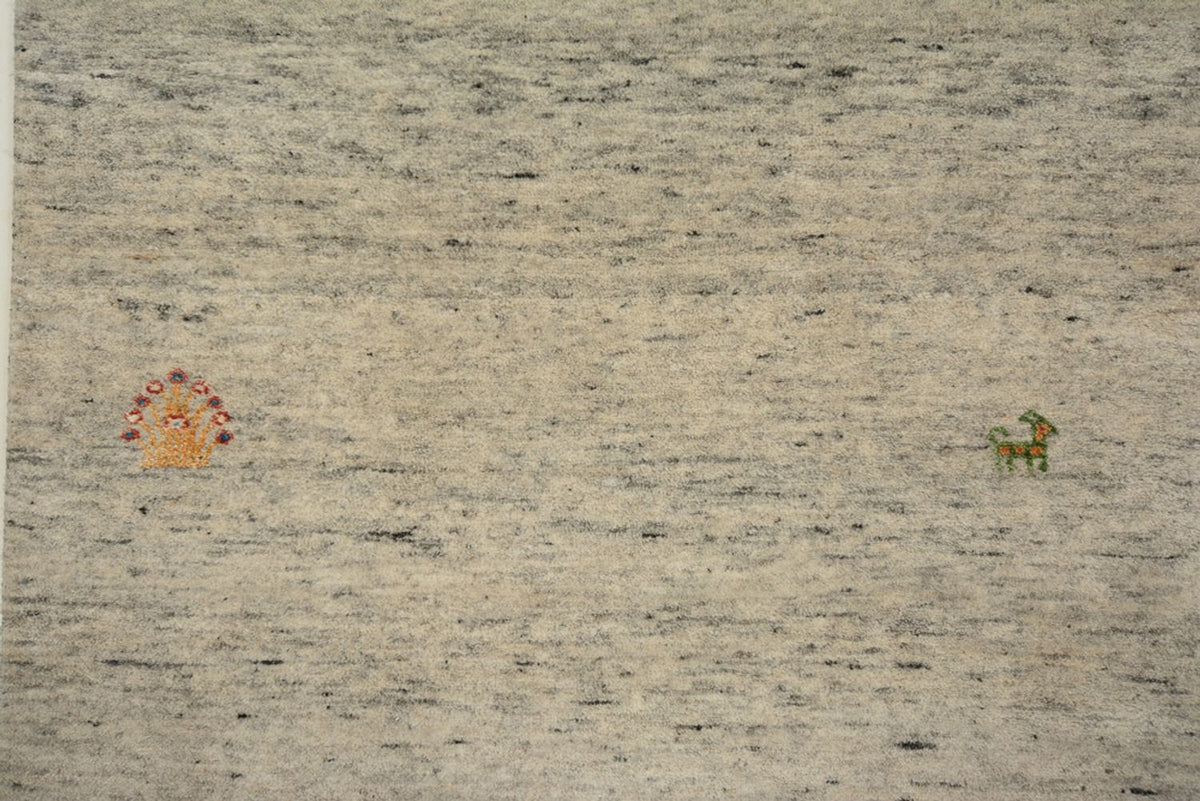 Biegacz Dywan Gabbeh - Loribaft Indus - 292 x 83 cm - camel