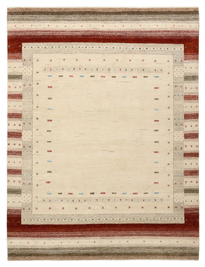 Dywan Gabbeh - Loribaft Indus - 229 x 174 cm - jasny beż