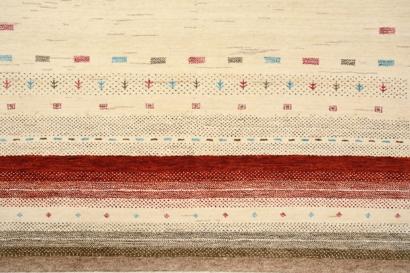 Dywan Gabbeh - Loribaft Indus - 194 x 154 cm - jasny beż