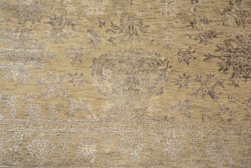 Designerski dywan - 204 x 152 cm - camel