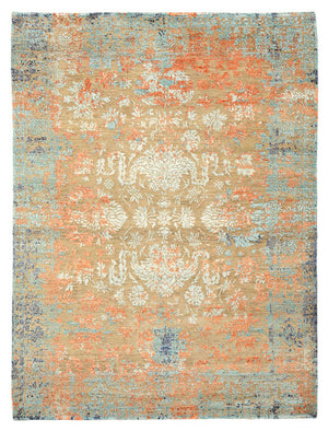 Designerski dywan - 195 x 149 cm - wielokolorowy