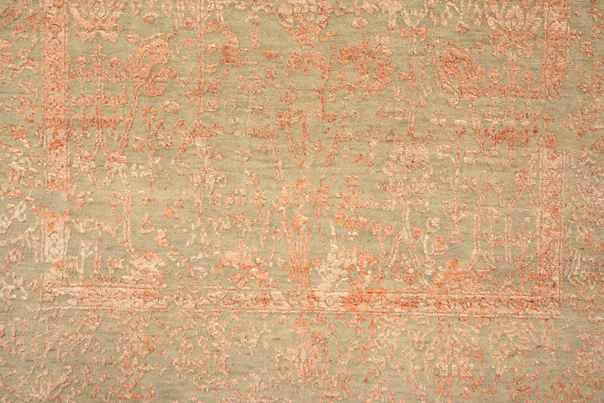 Designerski dywan - 184 x 121 cm - rdza