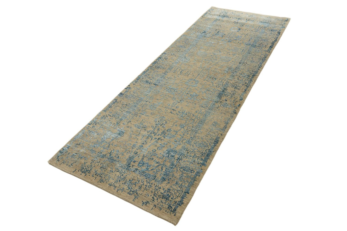 Biegacz Designerski dywan - 243 x 84 cm - camel