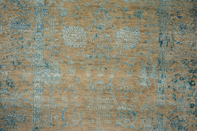 Biegacz Designerski dywan - 243 x 84 cm - camel