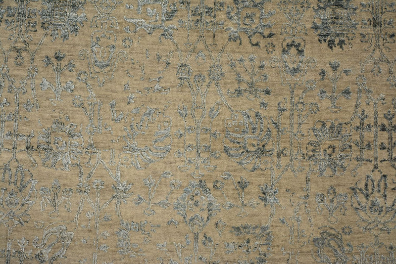 Designerski dywan - 231 x 168 cm - piaskowy