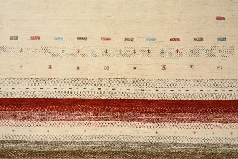 Dywan Gabbeh - Loribaft Indus - 300 x 254 cm - jasny beż