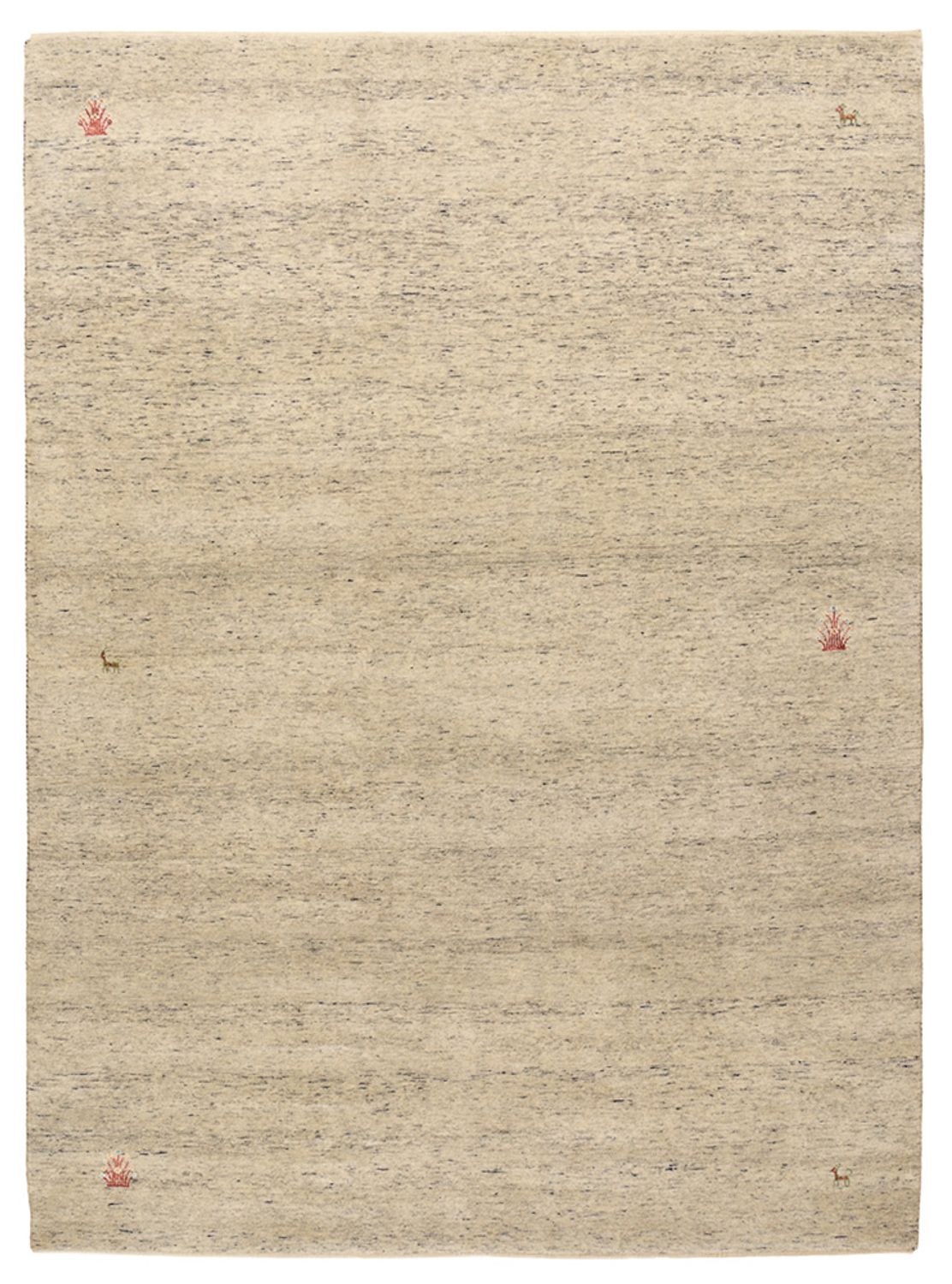 Dywan Gabbeh - Loribaft Indus - 238 x 175 cm - jasny beż