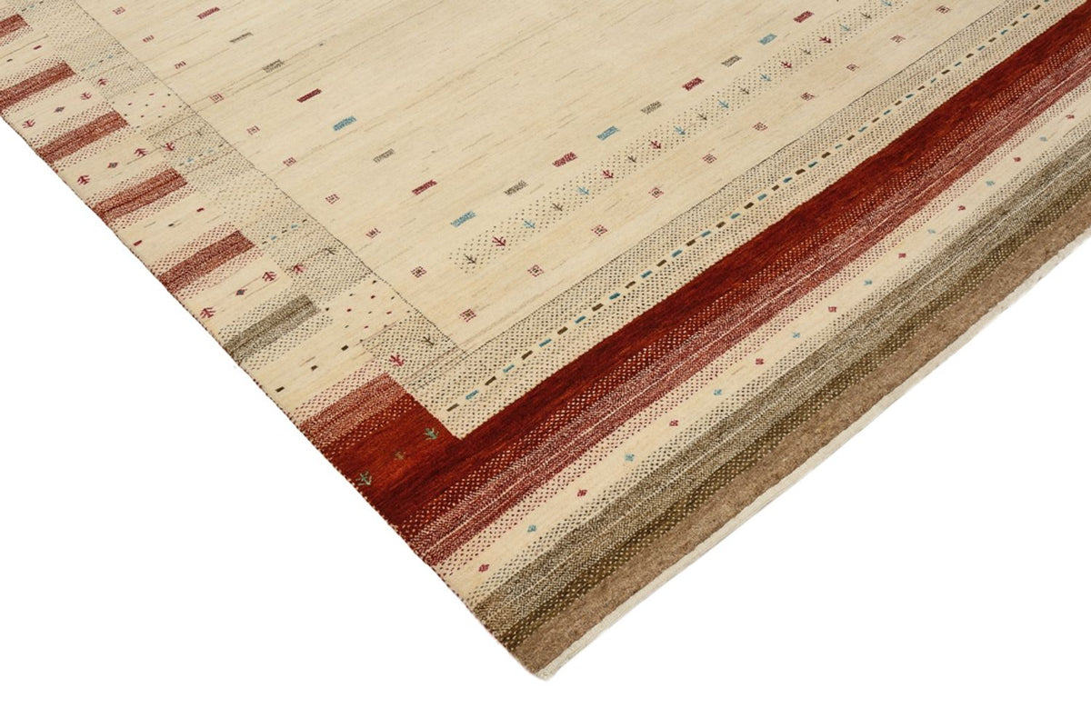 Dywan Gabbeh - Loribaft Indus - 239 x 169 cm - jasny beż