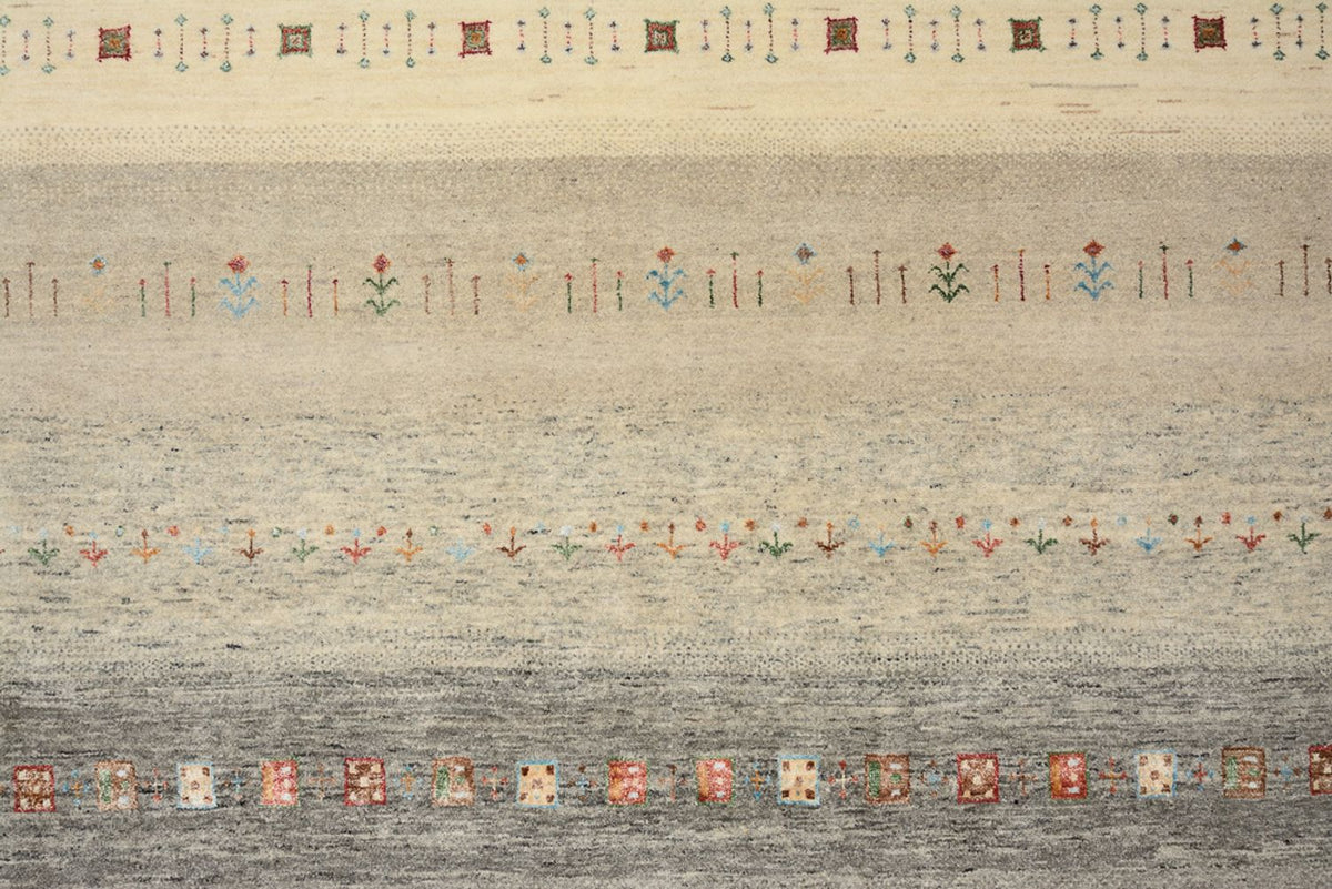 Dywan Gabbeh - Loribaft Indus - 304 x 251 cm - jasny beż