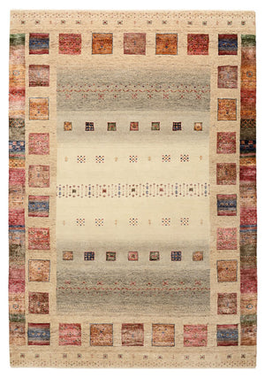 Dywan Gabbeh - Loribaft Indus - 244 x 172 cm - wielokolorowy