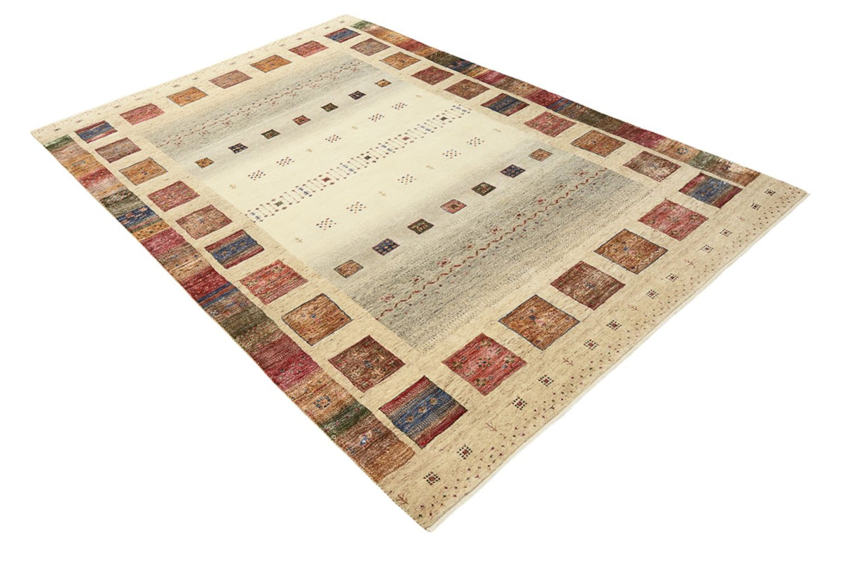 Dywan Gabbeh - Loribaft Indus - 244 x 172 cm - wielokolorowy