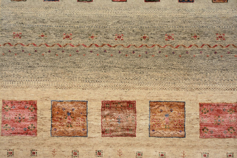 Dywan Gabbeh - Loribaft Indus - 244 x 172 cm - wielokolorowy