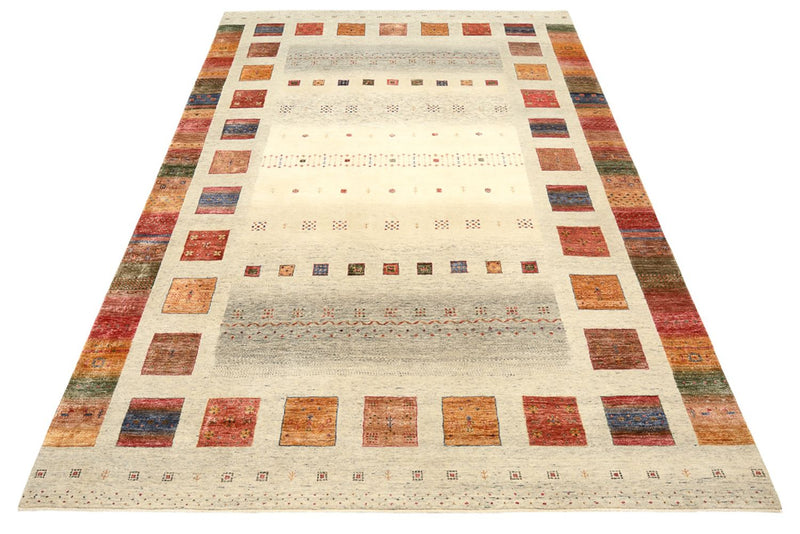 Dywan Gabbeh - Loribaft Indus - 348 x 250 cm - wielokolorowy