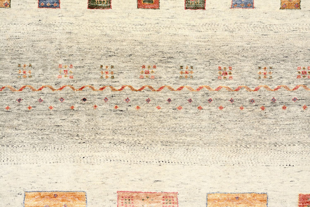 Dywan Gabbeh - Loribaft Indus - 348 x 250 cm - wielokolorowy