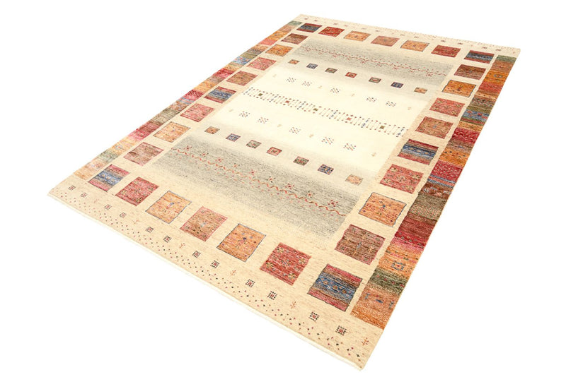 Dywan Gabbeh - Loribaft Indus - 244 x 175 cm - wielokolorowy