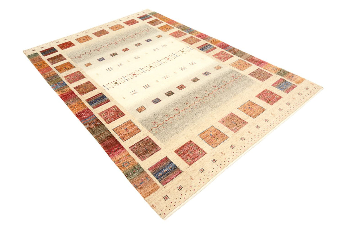 Dywan Gabbeh - Loribaft Indus - 244 x 175 cm - wielokolorowy