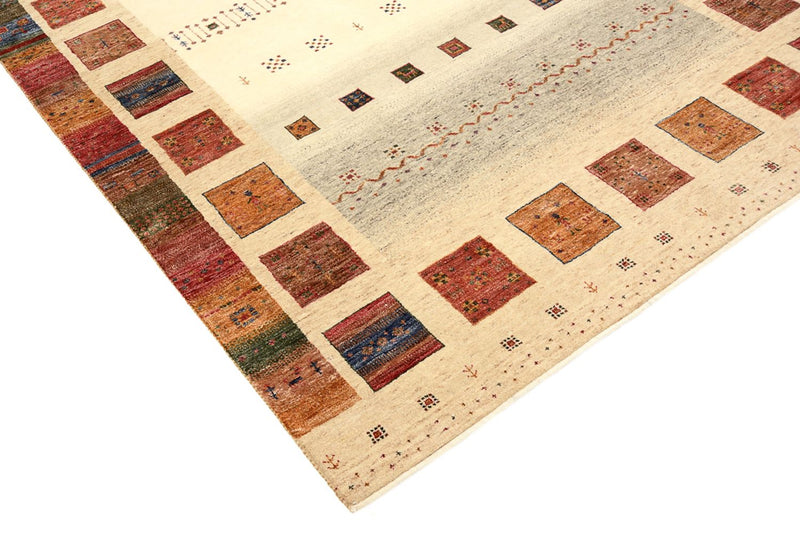 Dywan Gabbeh - Loribaft Indus - 242 x 168 cm - wielokolorowy