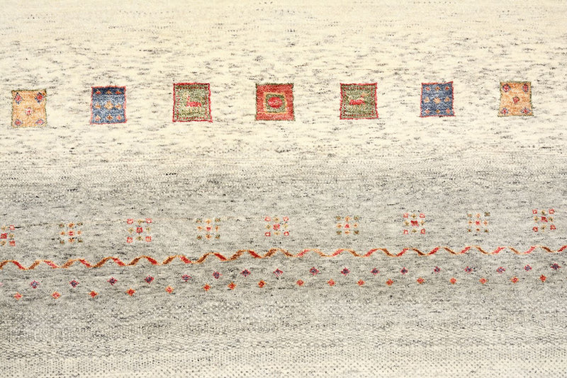 Dywan Gabbeh - Loribaft Indus - 341 x 248 cm - wielokolorowy