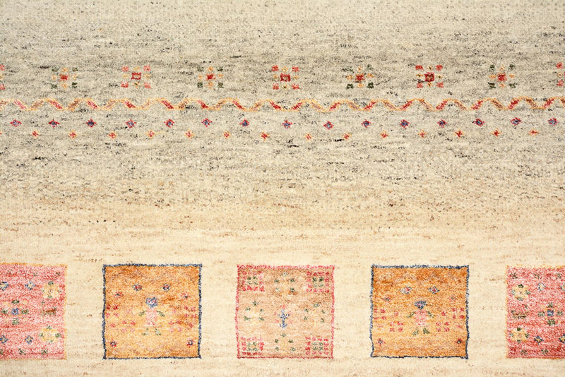 Dywan Gabbeh - Loribaft Indus - 205 x 153 cm - wielokolorowy