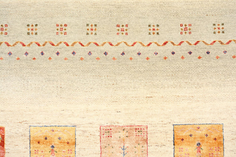 Dywan Gabbeh - Loribaft Indus - 345 x 247 cm - wielokolorowy