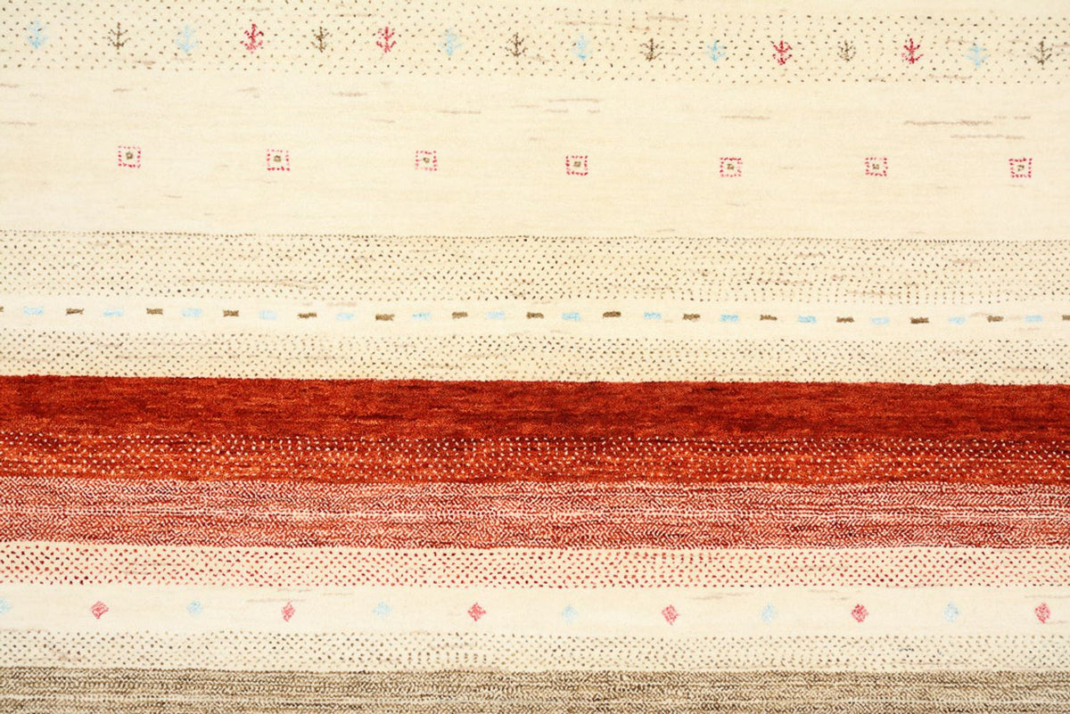 Dywan Gabbeh - Loribaft Indus - 304 x 205 cm - jasny beż