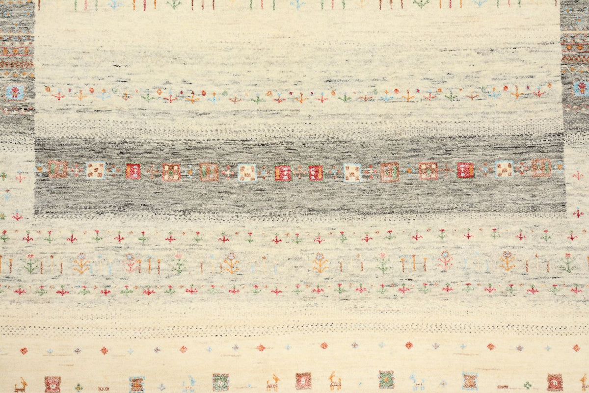 Dywan Gabbeh - Loribaft Indus - 243 x 171 cm - wielokolorowy