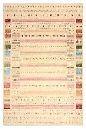 Dywan Gabbeh - Loribaft Indus - 304 x 200 cm - wielokolorowy