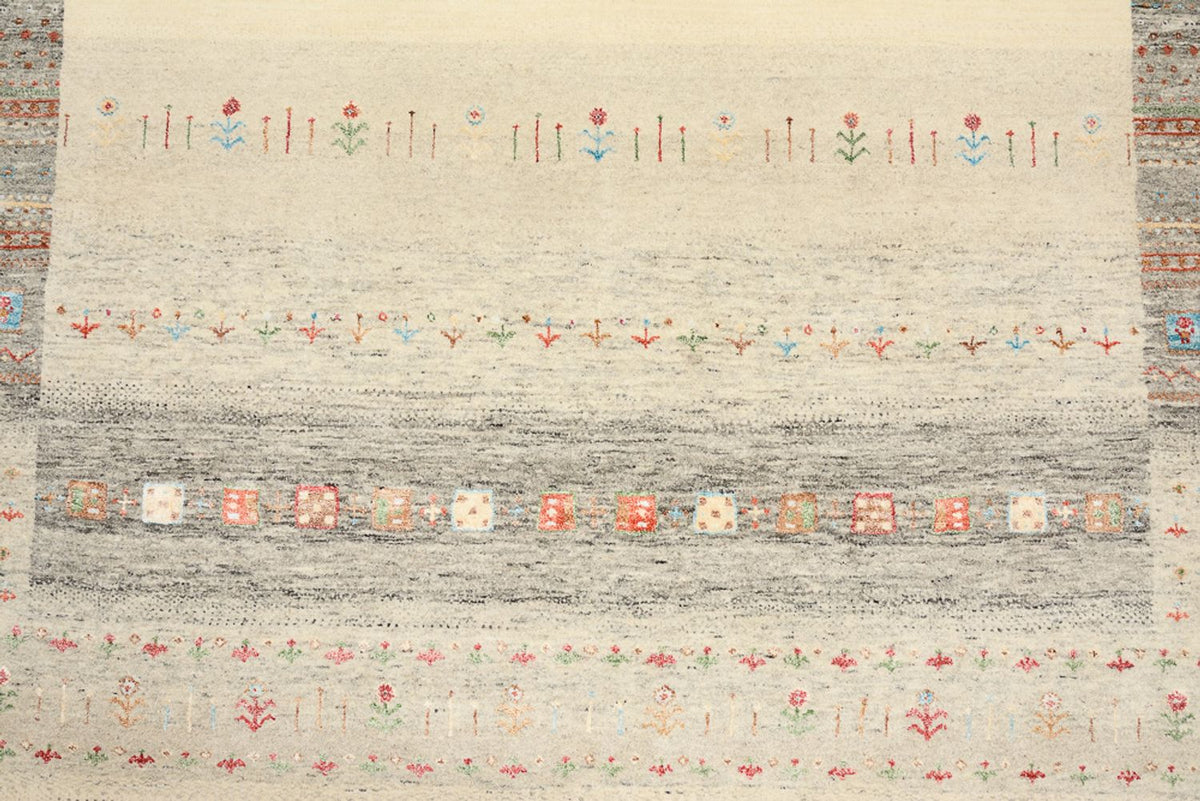 Dywan Gabbeh - Loribaft Indus - 252 x 203 cm - wielokolorowy