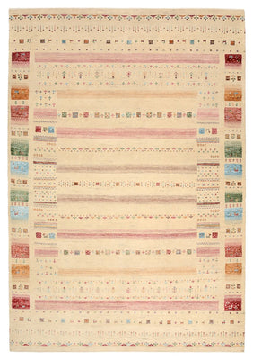 Dywan Gabbeh - Loribaft Indus - 246 x 171 cm - wielokolorowy