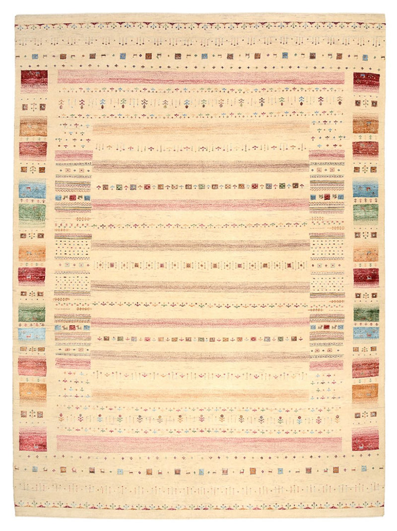 Dywan Gabbeh - Loribaft Indus - 335 x 248 cm - wielokolorowy