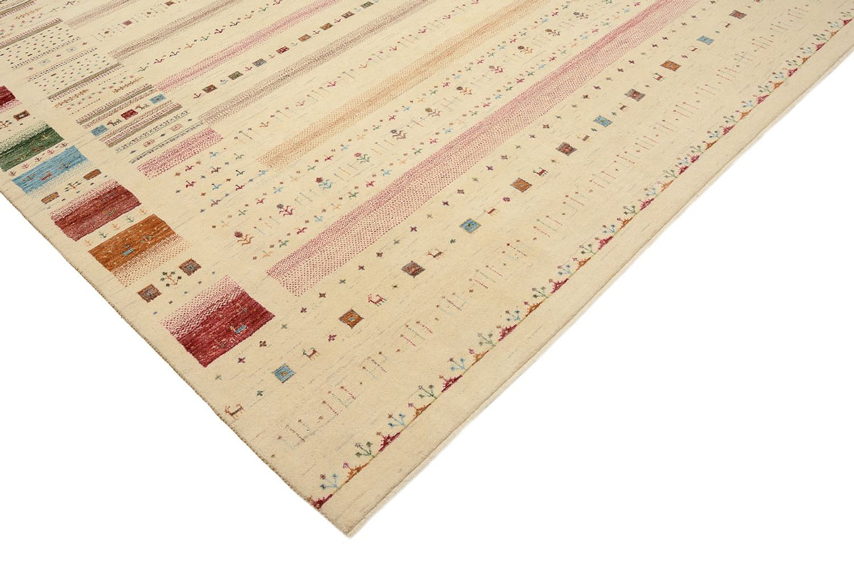 Dywan Gabbeh - Loribaft Indus - 335 x 248 cm - wielokolorowy