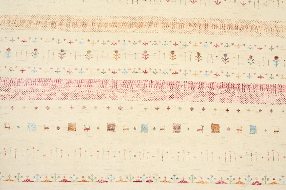 Dywan Gabbeh - Loribaft Indus - 335 x 248 cm - wielokolorowy