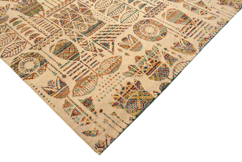 Designerski dywan - 366 x 271 cm - ciemny beż