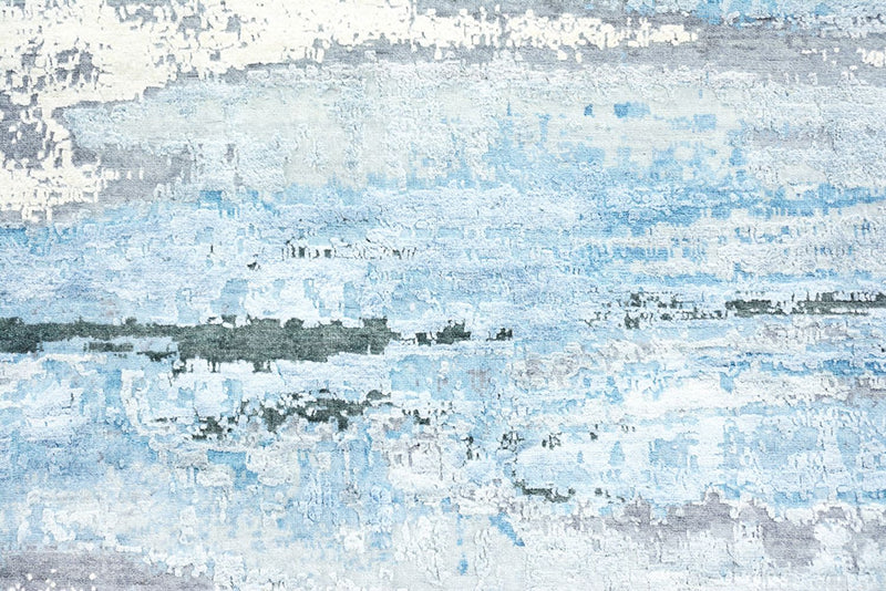 Designerski dywan - 430 x 306 cm - ciemnoniebieski