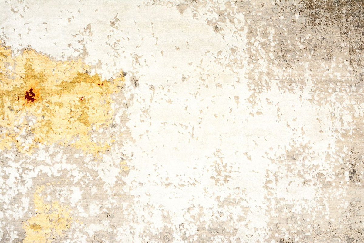 Designerski dywan - 367 x 270 cm - ciemny beż