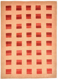 Dywan Gabbeh - Loribaft Perski - 211 x 151 cm - czerwony