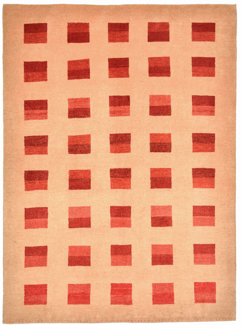 Dywan Gabbeh - Loribaft Perski - 211 x 151 cm - czerwony