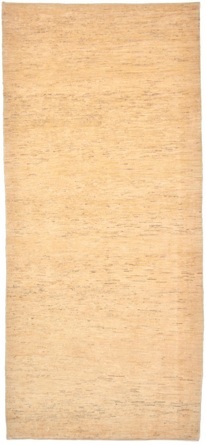 Biegacz Dywan Gabbeh - Loribaft Perski - 203 x 88 cm - natura