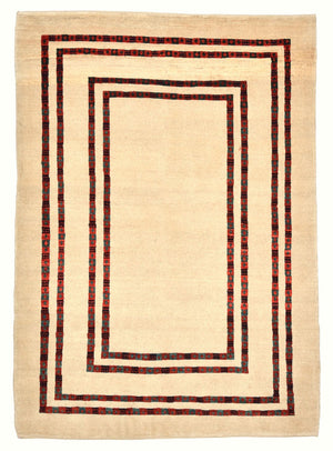 Dywan Gabbeh - Loribaft Perski - 179 x 127 cm - beżowy