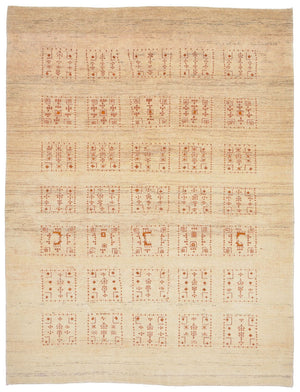 Dywan Gabbeh - Loribaft Perski - 198 x 148 cm - natura