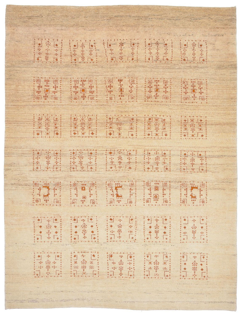 Dywan Gabbeh - Loribaft Perski - 198 x 148 cm - natura