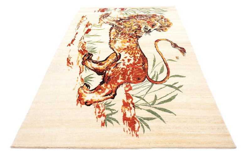 Dywan Gabbeh - Loribaft Perski - 277 x 172 cm - wielokolorowy