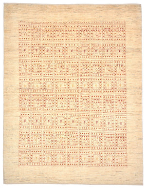 Dywan Gabbeh - Loribaft Perski - 202 x 157 cm - beżowy