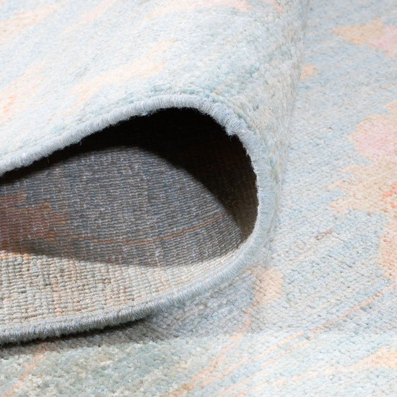 Dywan Zieglera - 344 x 251 cm - jasnozielony