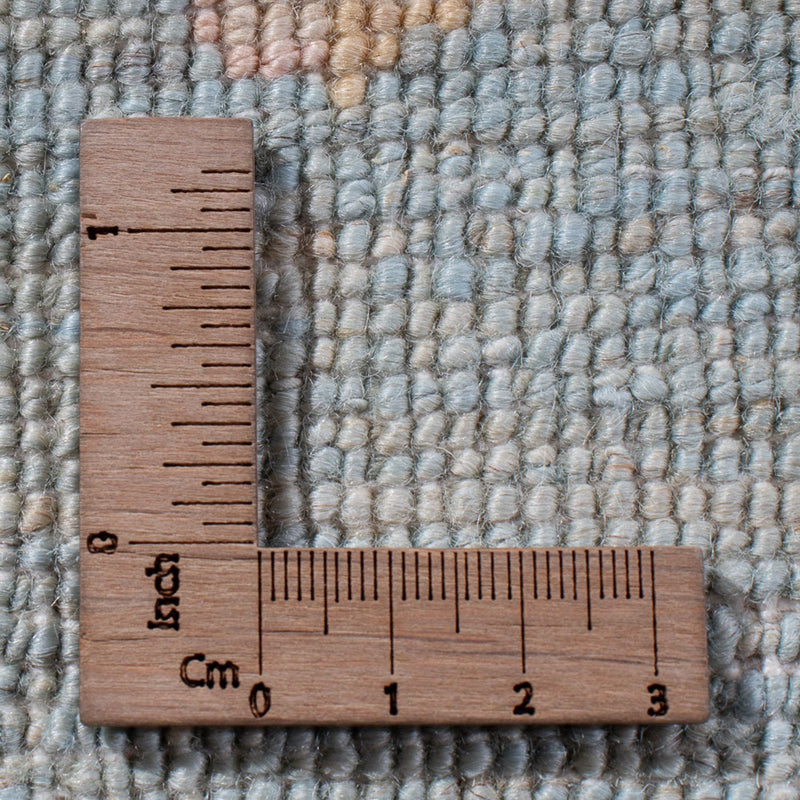 Dywan Zieglera - 352 x 253 cm - jasnoniebieski