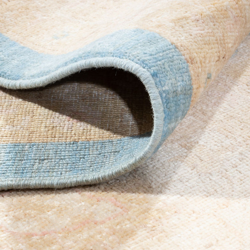 Dywan Zieglera - 342 x 255 cm - jasnoniebieski