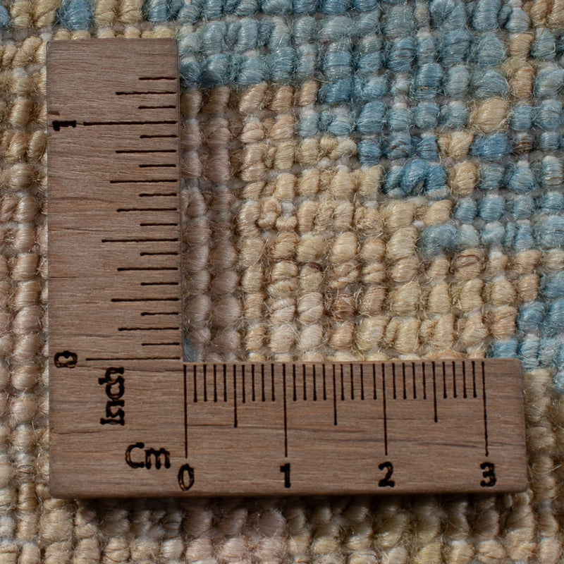 Dywan Zieglera - 348 x 252 cm - morski błękit